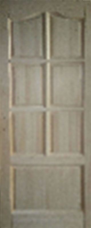 Дверное полотно, сосна, тип Волна В-7